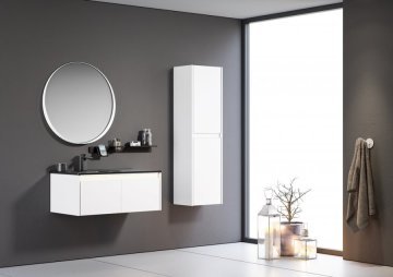 Orka Lisbon 90 cm Asma Banyo Dolabı