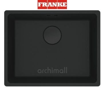 Franke Maris Mrg 110-52 Nero Grani̇t Mutfak Evyesi̇