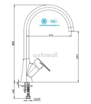 Ar Musluk Liona Evye Bataryası