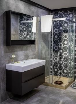 Orka Malta 100 cm Asma Banyo Dolabı