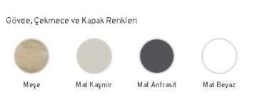 Orka  Lentia 100 Asma Banyo Dolabı