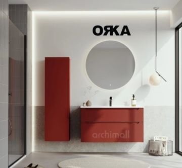 Orka Messina 100 Asma Banyo Dolabı
