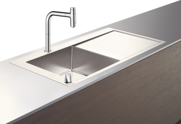 Hansgrohe C71-F450-12 Eviye Kombinasyonu Sağ Damlalıklı 43230000