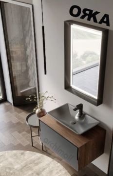 Orka Craft 80 cm Asma Banyo Dolabı