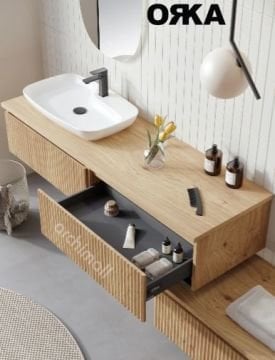 Orka Lentia 160 Asma Banyo Dolabı