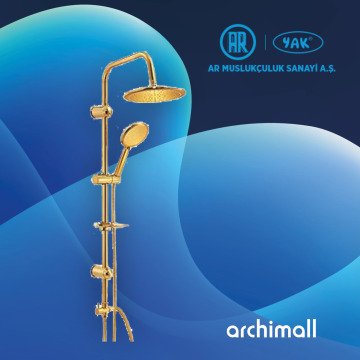 Ar Musluk Acuba Gold Duş Kolonu