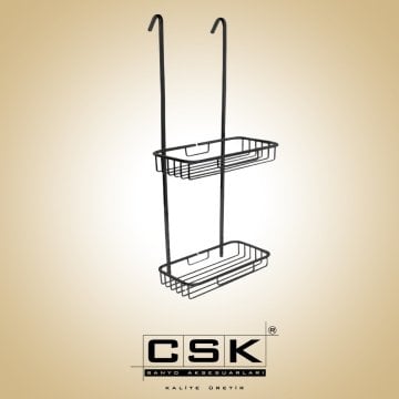 Csk Banyo Asma Süngerlik Siyah OL2760S