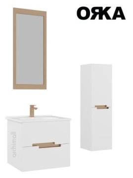 Orka Lodi 65 cm Asma Banyo Dolabı