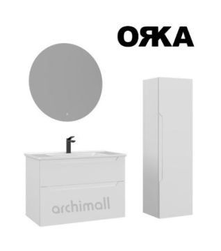 Orka Messina 80 Asma Banyo Dolabı-LED'Lİ AYNA