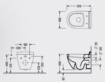 Serel Smart Baraketli Asma Klozet