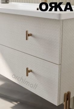 Orka Milazzo 100 cm Asma Banyo Dolabı