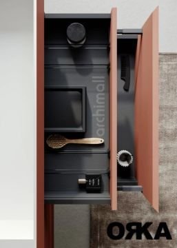 Orka Lusso 120 cm Asma Banyo Dolabı