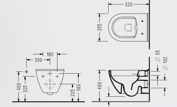 Serel Smart SM26 Kanalsız Asma Klozet