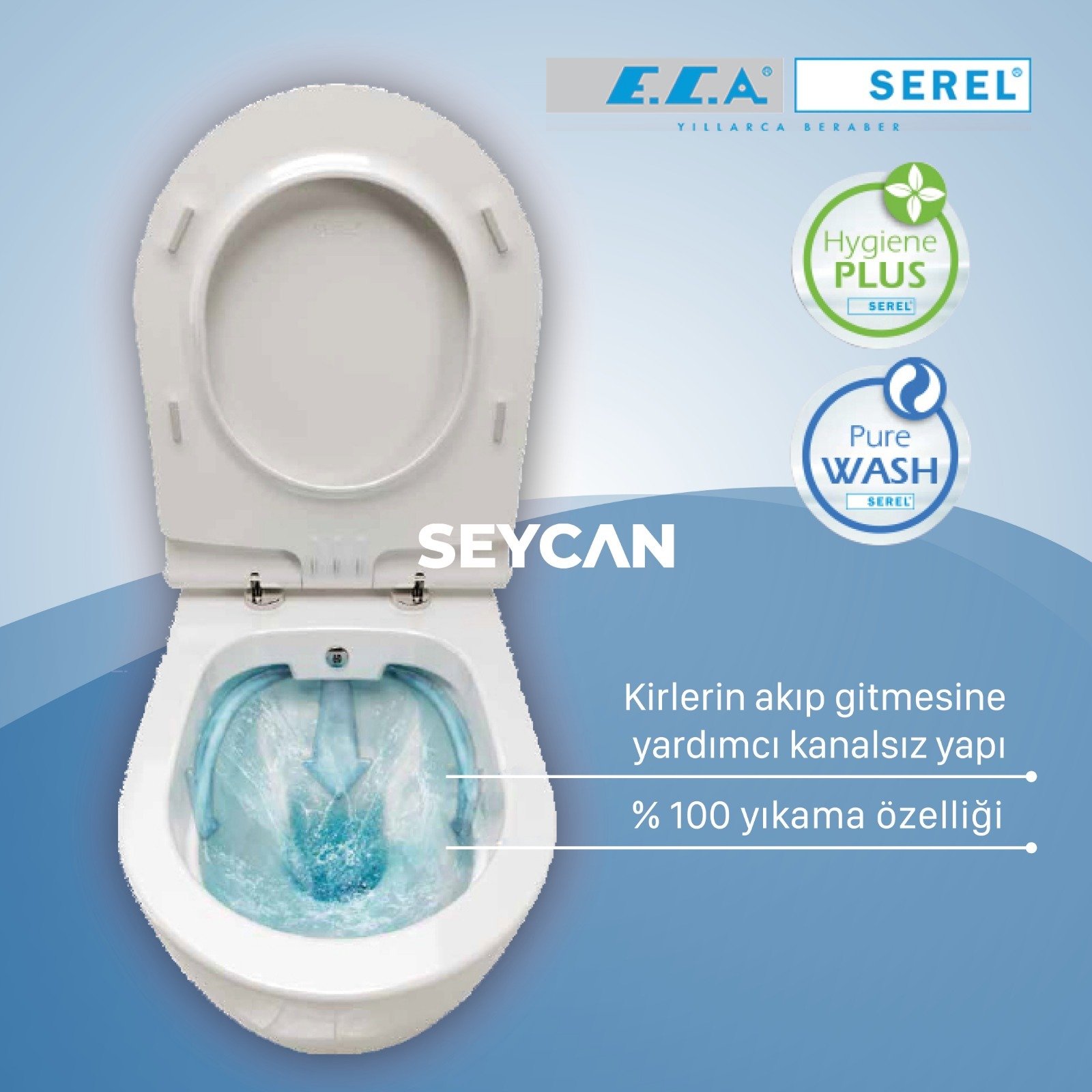Serel Smart SM26 Kanalsız Asma Klozet