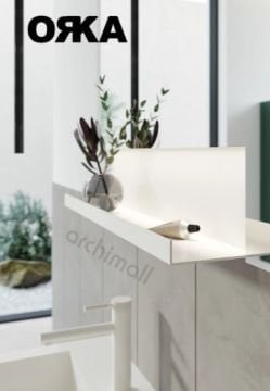 Orka Milano 140 cm Asma Banyo Dolabı