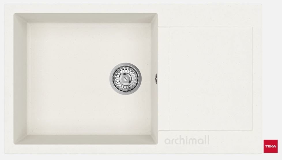 Teka Clivo 60 B-TQ Beyaz Granit Evye