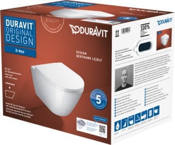 Duravit D-Neo Rimless Asma Klozet Seti