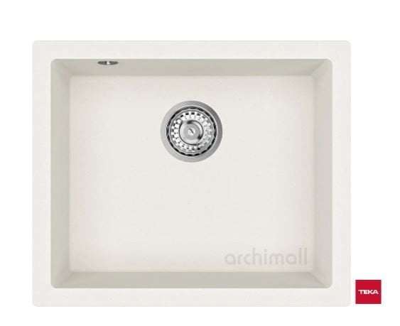 Teka Cave 49.50 B-TQ Beyaz Granit Evye