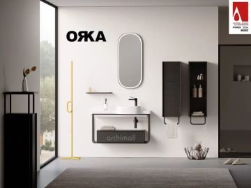 Orka Noto 100 Asma Banyo Dolabı