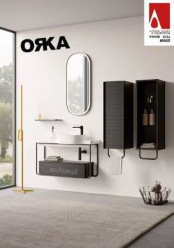 Orka Noto 100 Asma Banyo Dolabı