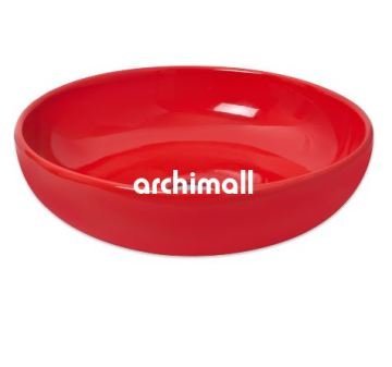 Nunki 44cm Tezgah Üstü Lavabo Kırmızı
