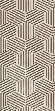 Seramiksan Zeus Hexa Krem Motif 30x60