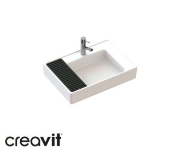 Arya 65 cm Lavabo Gizli Taşma Deliği Ve Gizli Gider Delikli