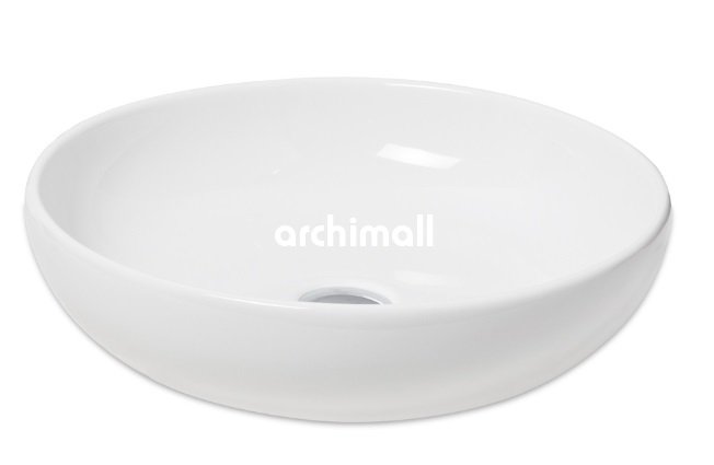 Nunki 44cm Tezgah Üstü Lavabo Beyaz