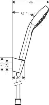 Hansgrohe Croma Select S Vario Duş Seti 160 cm 26411400