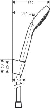 Hansgrohe Croma Select E Vario Duş Seti 160 cm 26413400