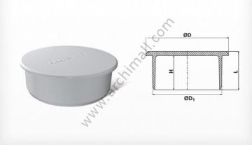 Fırat 100 mm PVC Körtapa 7016004100