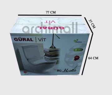 Güralvit Wc Health Alaturka Sağlık Klozeti 2.KALİTE