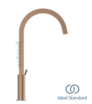 İdeal Standard Gusto Kuğu Evye Bataryası Rose