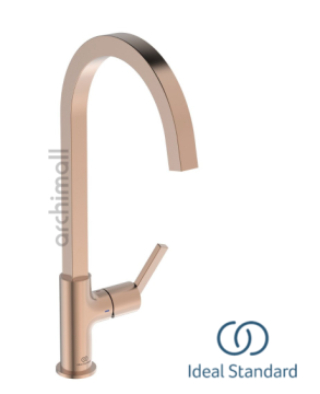 İdeal Standard Gusto Kuğu Evye Bataryası Rose