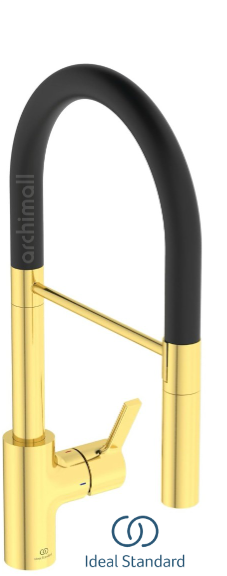 İdeal Standard Ceralook Profesyonel Evye Bataryası Gold