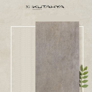 Kütahya 60x120 Leonardo Gri Antislip (2.16 m2 Fiyatı)