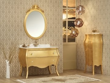 Orka Prestige 110 cm Ayaklı Banyo Dolabı
