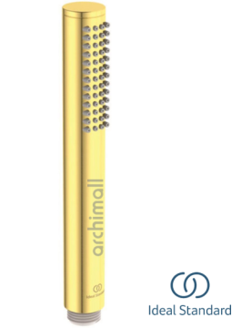 İdeal Standard Ceratherm T125 Termostatik Duş Sistemi Brushed Gold
