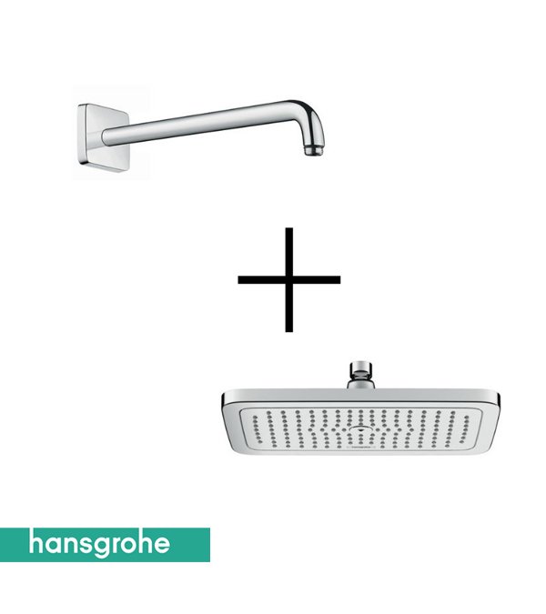 Hansgrohe Croma E Tepe Duşu + Duş Dirseği 26258000-27446000