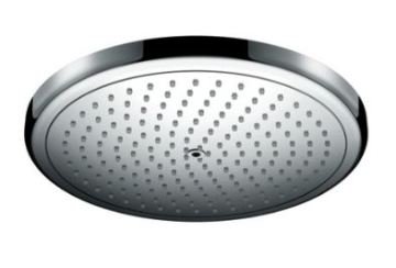Hansgrohe Croma Tepe Duşu 280 1 Jet, Ecosmart 9 lt/dk + Duş Dirseği 38.9 cm 26221000-27413000