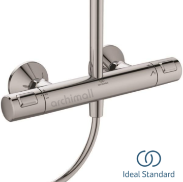 İdeal Standard Ceratherm T25 Termostatik Duş Sistemi Krom