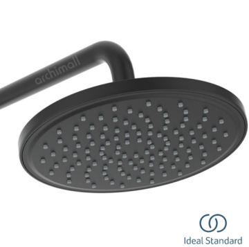 İdeal Standard Ceratherm T25 Termostatik Duş Sistemi Siyah