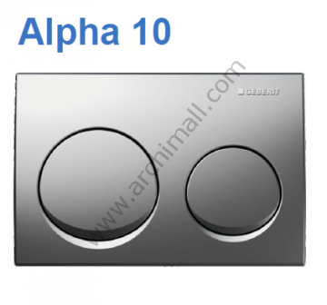 Geberit Alpha 10 Mat Krom Kumanda Paneli