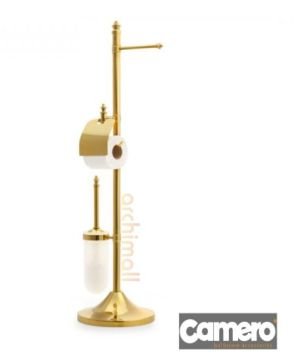 Camero Ayaklı Lüx Banyo Seti Gold