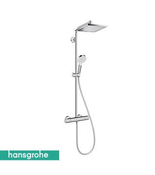 Hansgrohe Crometta E 240 Termostatik Kare Duş Kolonu 27281000