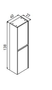 Orka Arno Boy Dolabı