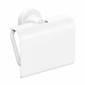 Sonia Tecno Mat Beyaz Tuvalet Kağıtlık