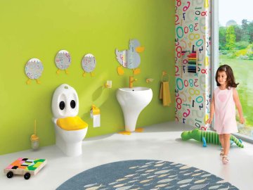 Creavit Ducky Çocuk Klozet Seti
