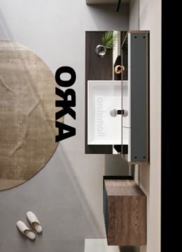 Orka Prato 120 cm Asma Banyo Dolabı