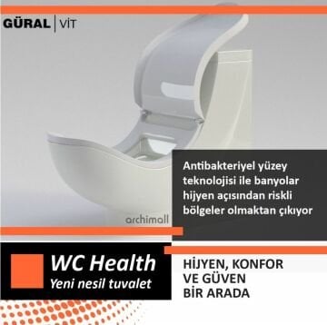 Güralvit Wc Health Alaturka Sağlık Klozeti